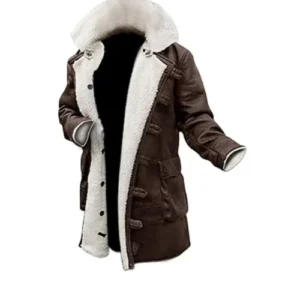 Men Shearling Leather Coat