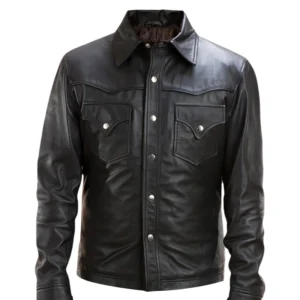 Men Western American Trucker Jacket