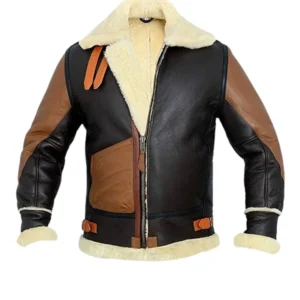 Mens B3 Aviator Shearling Sheepskin Jacket