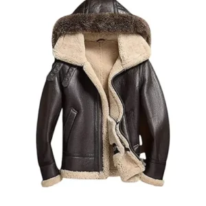 Men’s B3 Aviator Sheepskin Leather Jacket