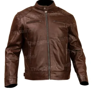 Mens Brown Leather Jacket