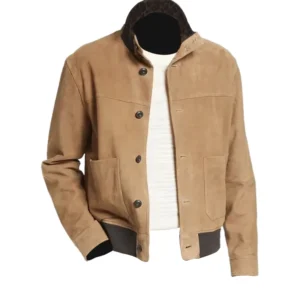 Mens Brown Suede Jacket